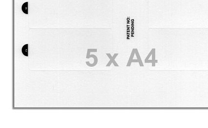 Printing sheets blank film 38