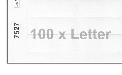 Printing sheets blank white 7527