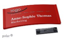 Name badge polar® 35 "color-complete"