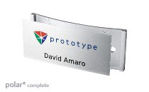 Name badge polar® 35 "color-complete"