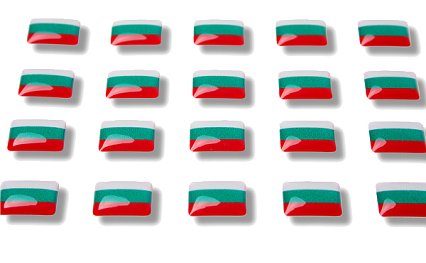Flag stickers "Bulgaria"