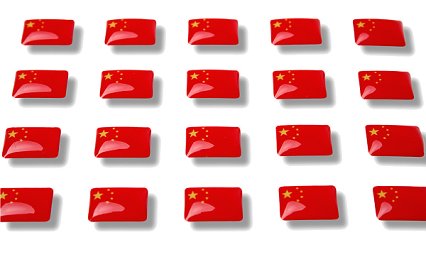 Flaggensticker "China"