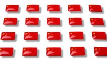 Flaggensticker "China"