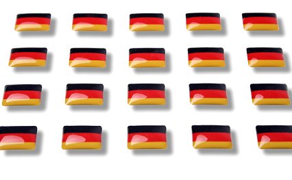 Flag stickers "Germany"