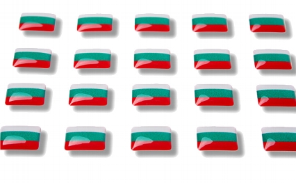 Flag stickers "Bulgaria"