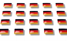 Flag stickers "Germany"