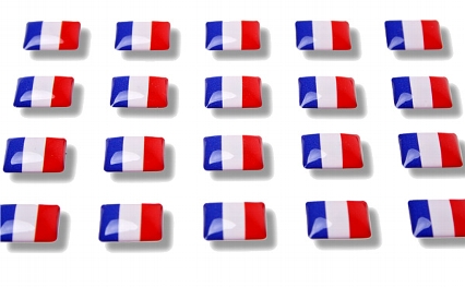 Flag stickers "France"