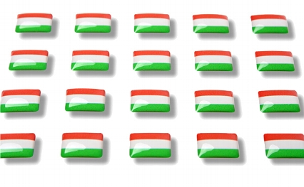 Flag stickers "Hungary"