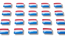 Flag stickers "Netherlands"