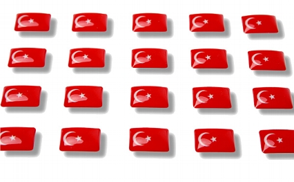 Flag stickers "Turkey"